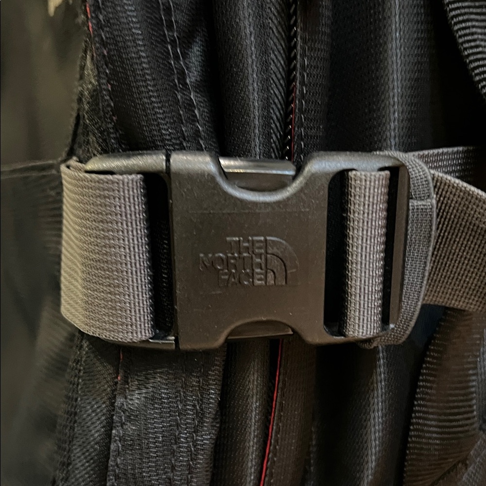 The North Face Black and Gray Men's rolling suitcase. - Picture 3 of 9